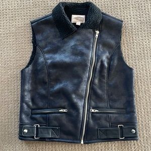 Forever 21 faux leather vest